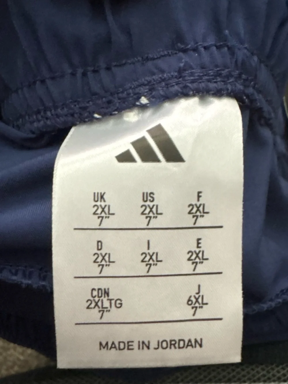 adidas Men’s Navy Performance Running Shorts